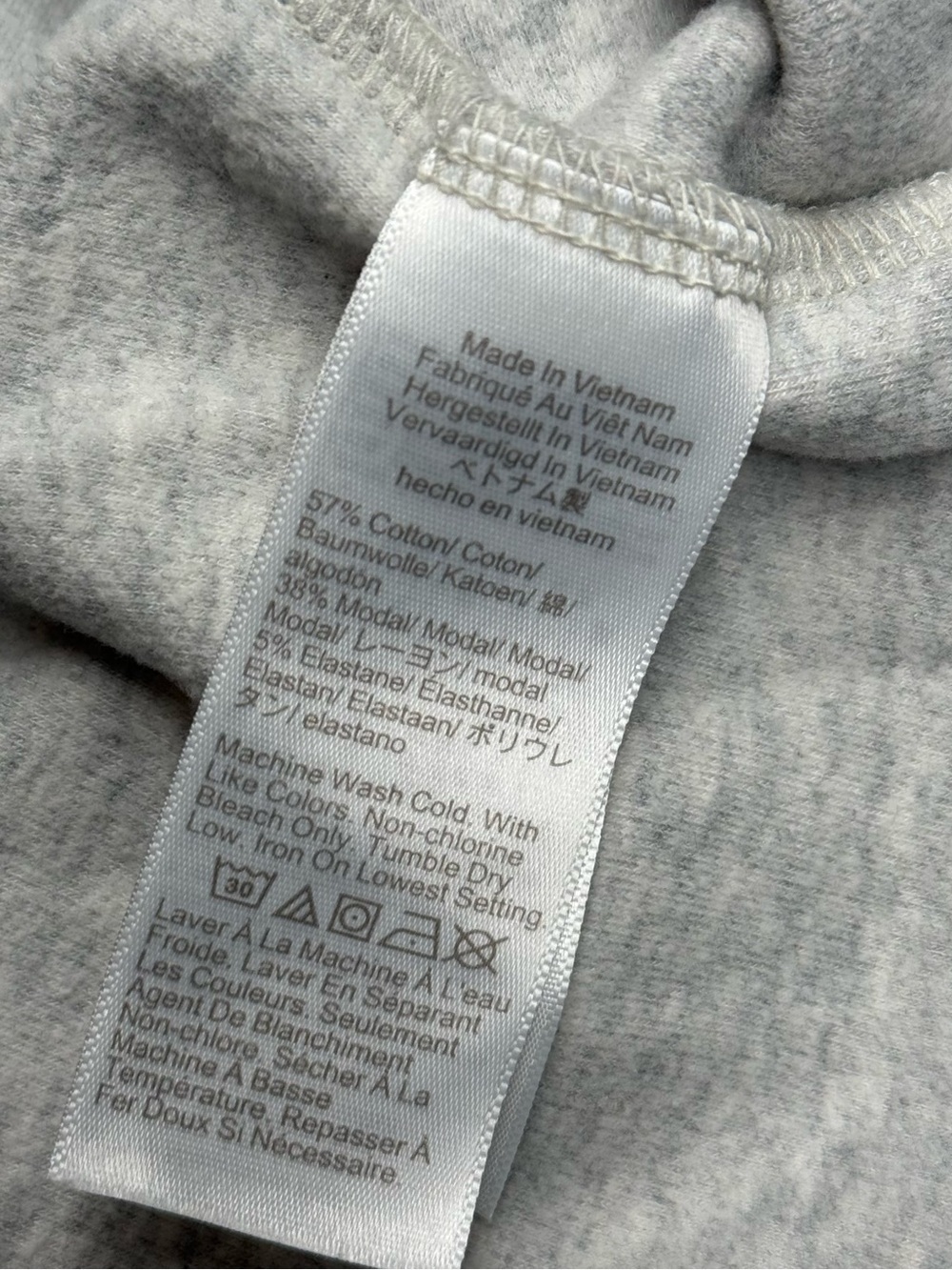 J. Crew Heathered Light Gray Crewneck Sweater - Picture 6 of 6